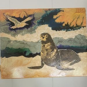 Seal painting